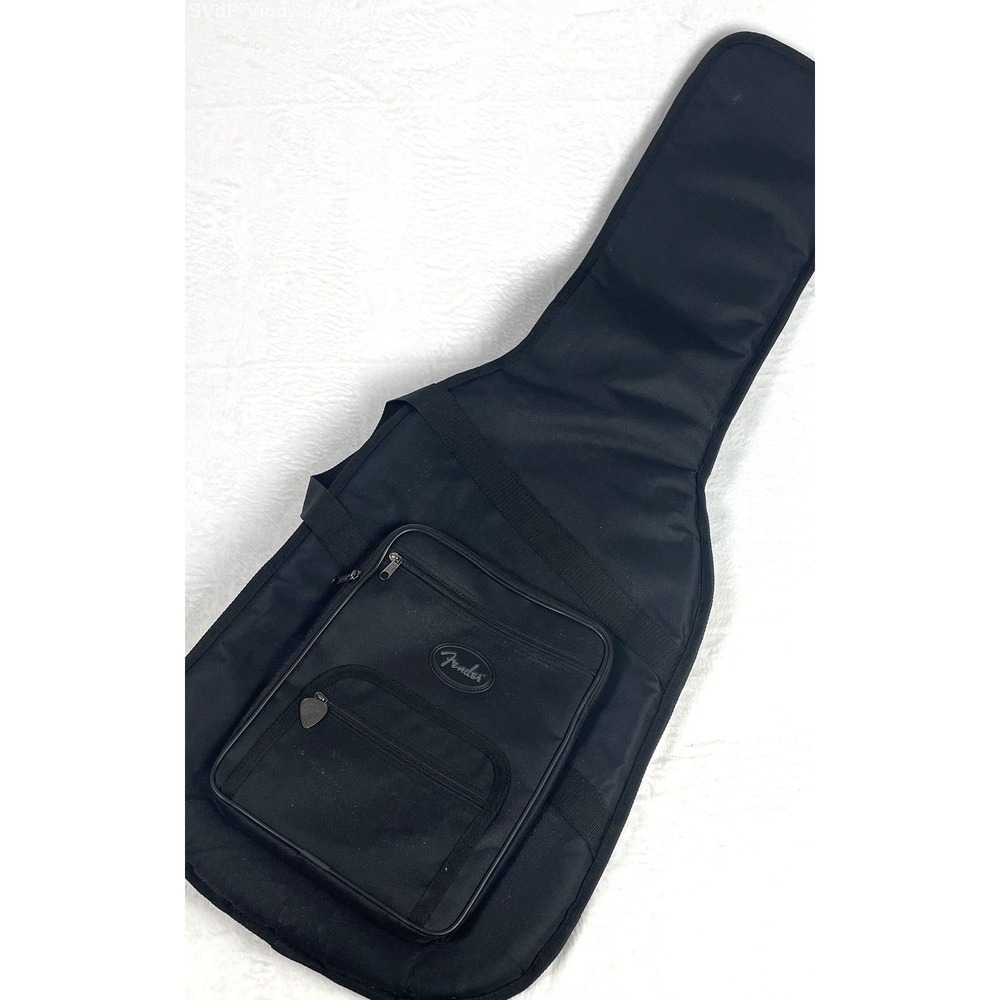 Fender Gig Bag 43in Length Padded w/Straps Multipockets Travel Bag Unisex Black